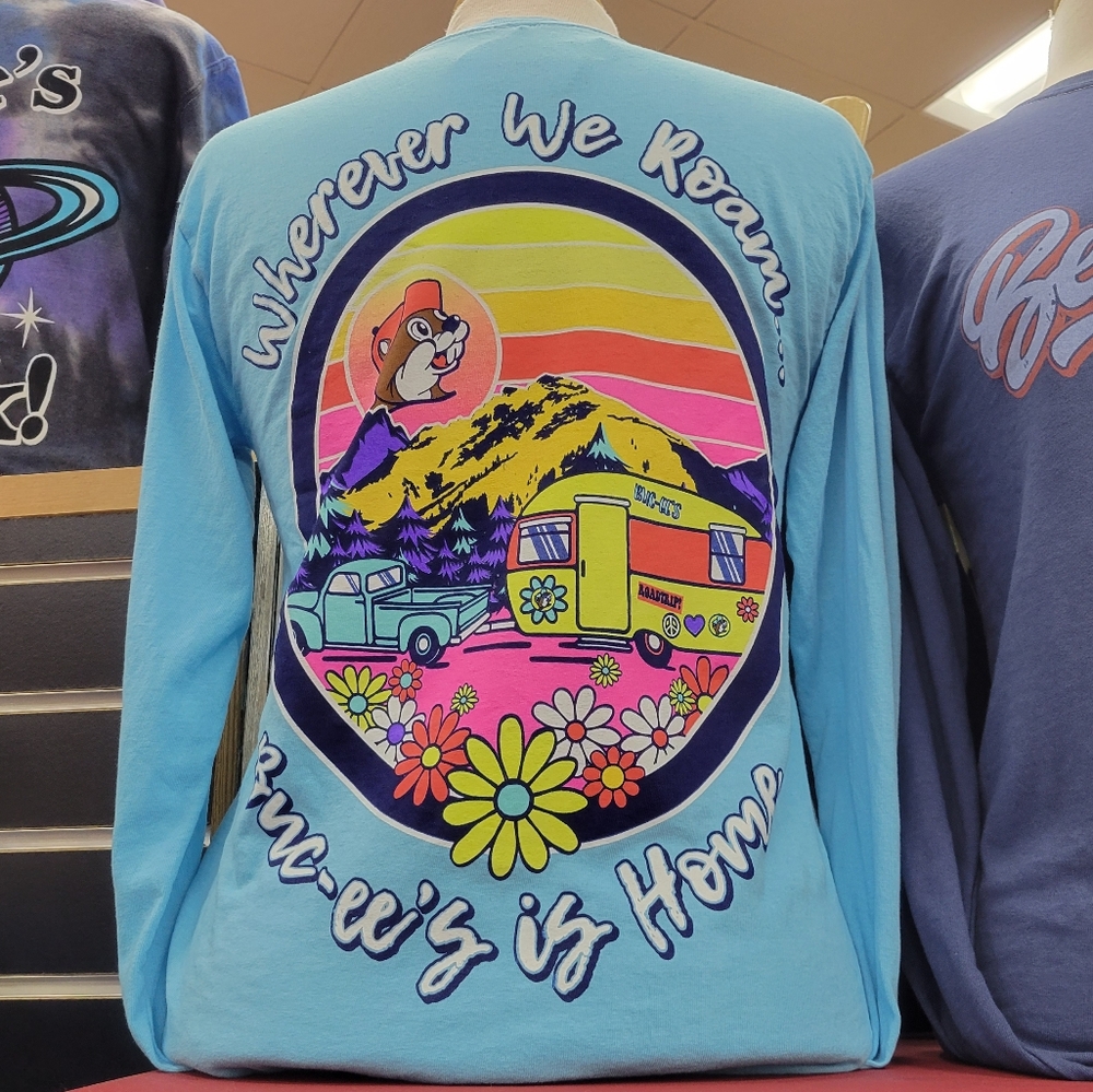 Buc-ees Wherever we Roam Longsleeve Shirt